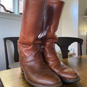 Frye Mid-Calf Leather Boots Size 8D